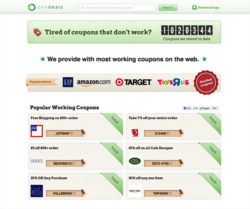 ZenDeals Homepage